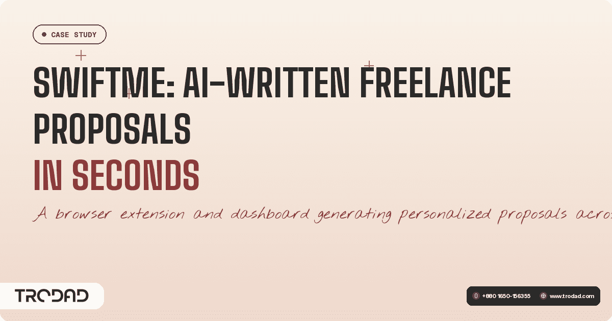 SwiftMe: AI-Written Freelance Proposals in Seconds