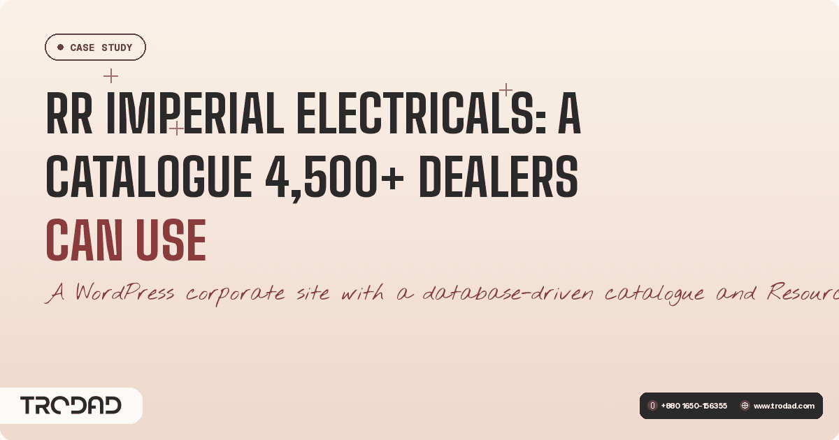 RR Imperial Electricals: A Catalogue 4,500+ Dealers Can Use