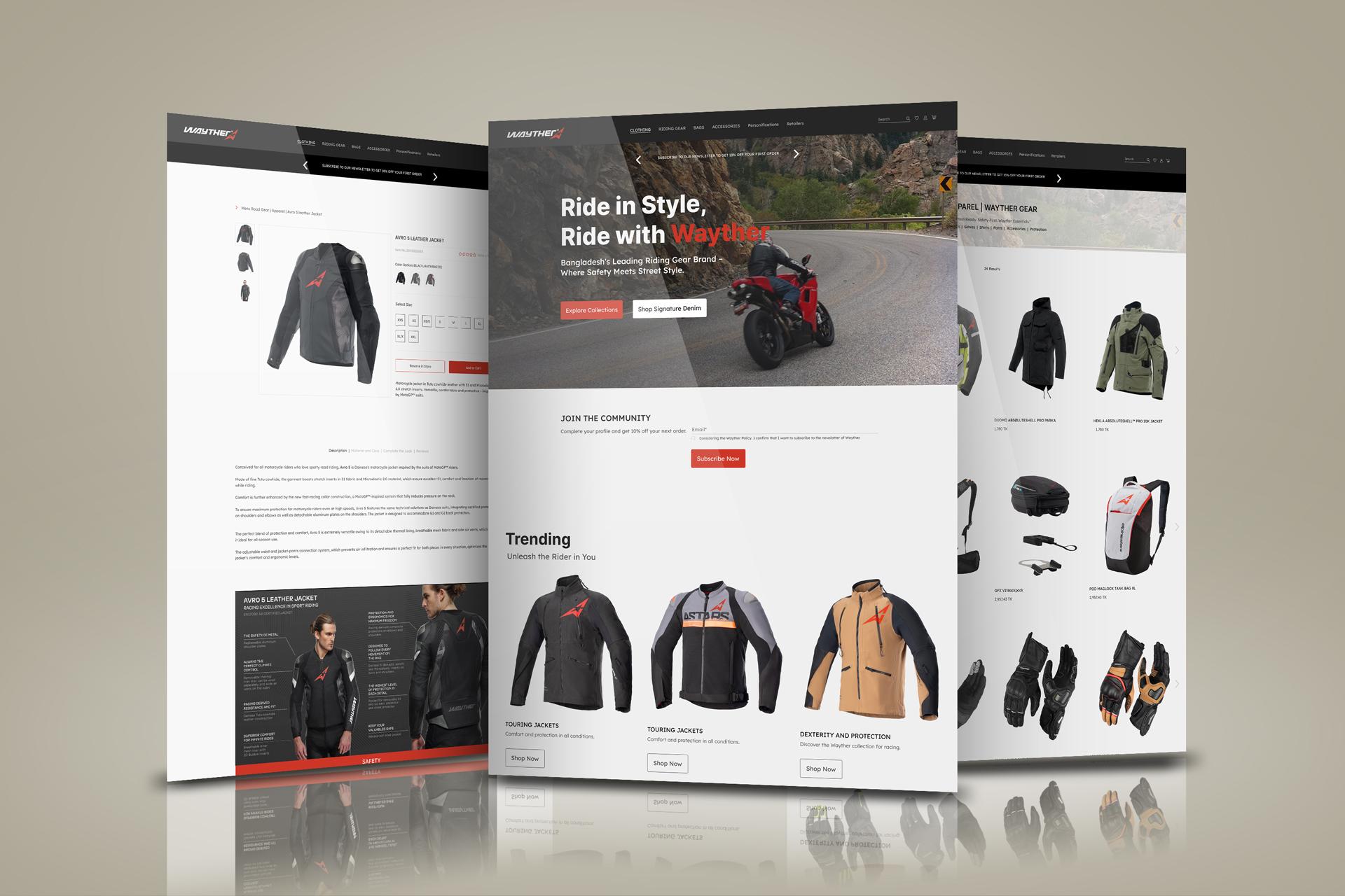 Wayther: A WordPress E-commerce Transformation