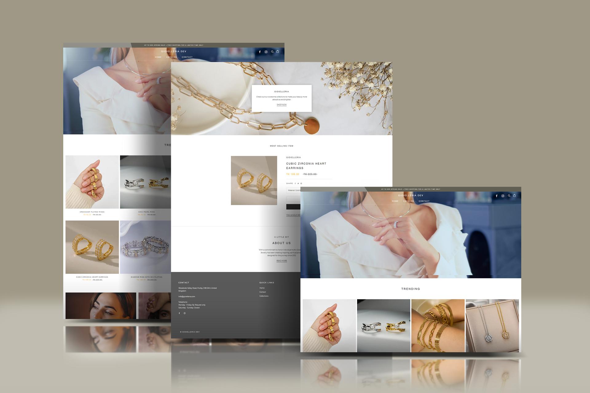 Gioielleria: A Shopify Development Project