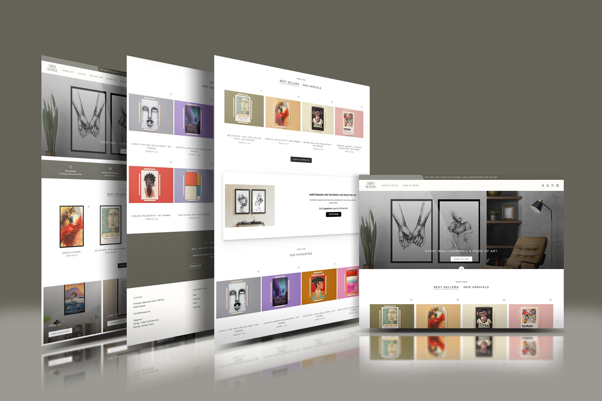 Niku House: A Shopify Store Development