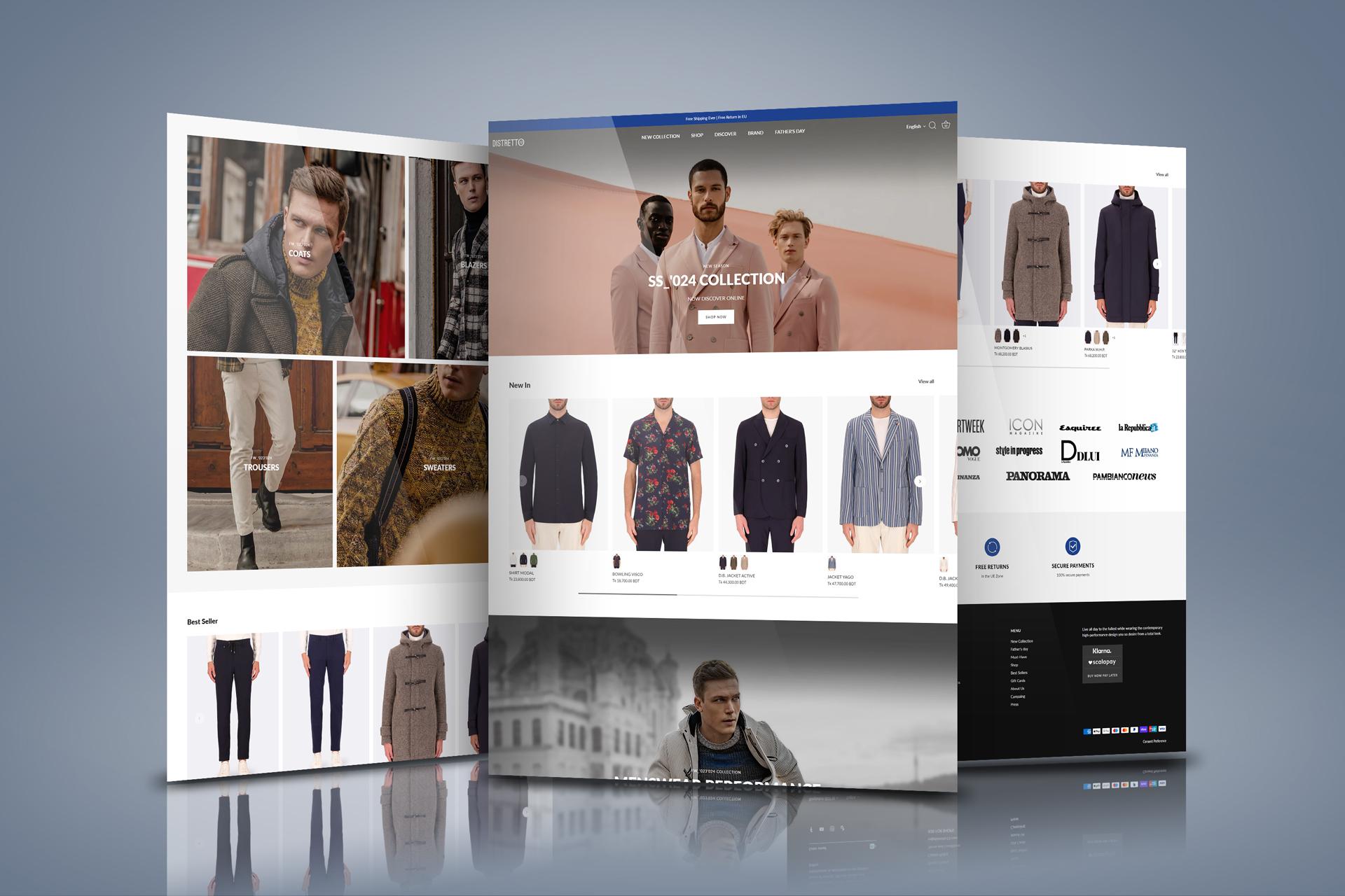 Distritto12: A Shopify Customization Endeavor