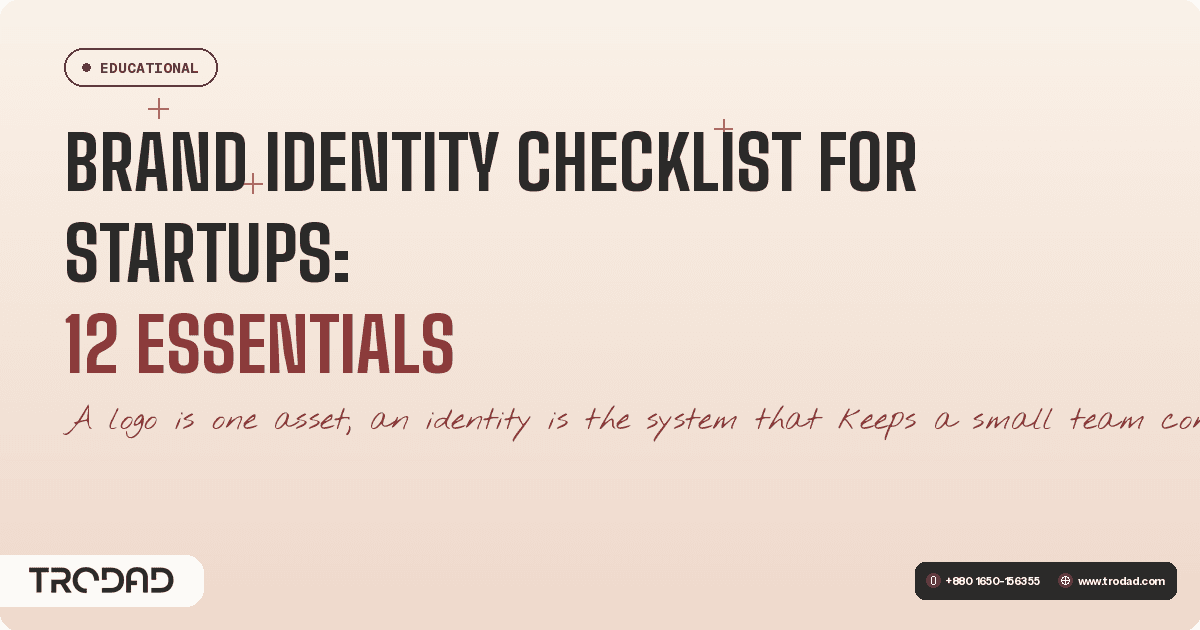 Brand Identity Checklist for Startups: 12 Essentials