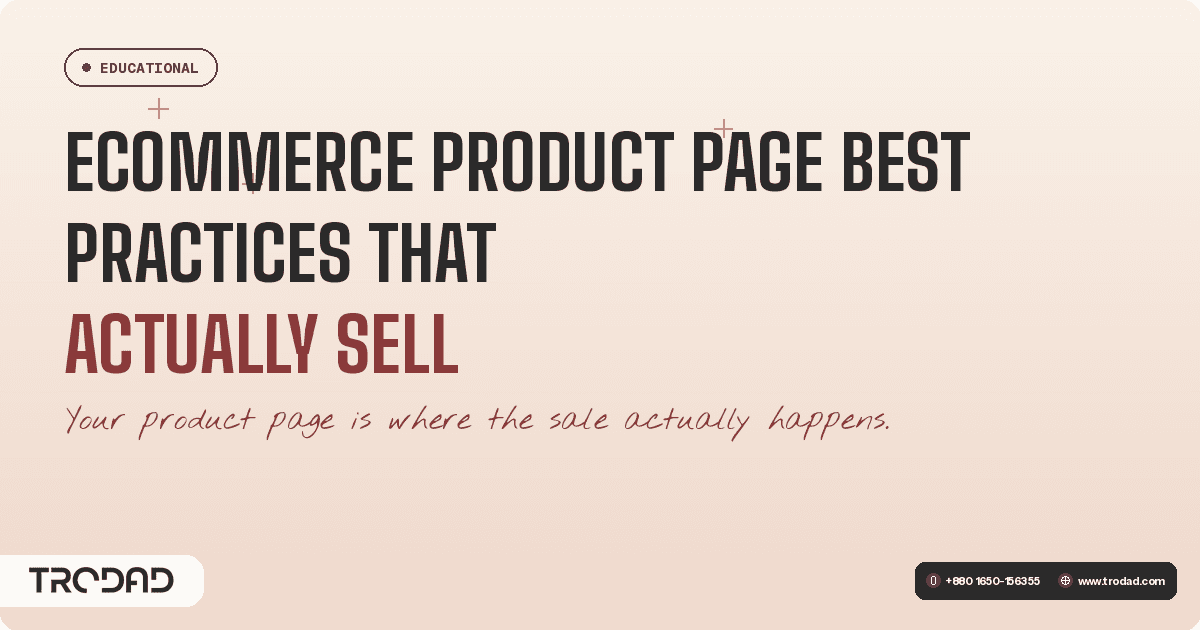 Ecommerce Product Page Best Practices That Actually Sell